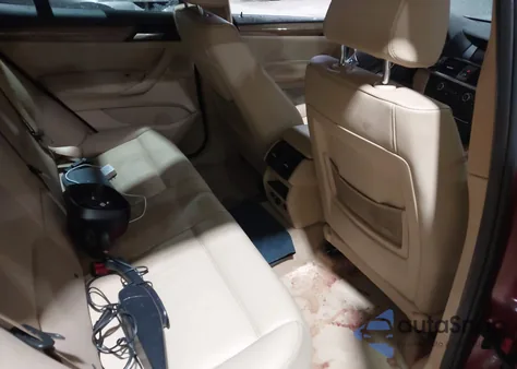 2014 BMW X3 xDrive28I from USA, damaged, VIN 5UXWX9C51E0D33186